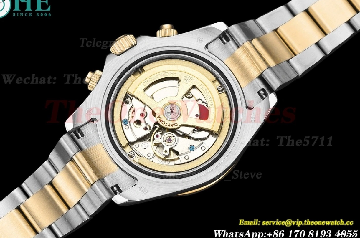 YG Dial SS GDF A3836 Daytona Black 40mm 0210